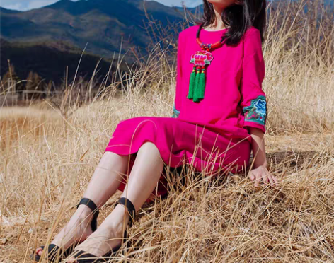 转卖尤瑾2017民族风女装春夏装文艺中国风...