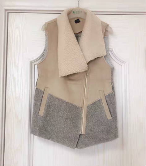 拼接马甲 春秋季外搭毛衣、卫衣、连衣裙实用...