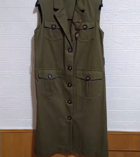 包邮品牌撤柜商场折扣女装DNCY剪标军旅风...