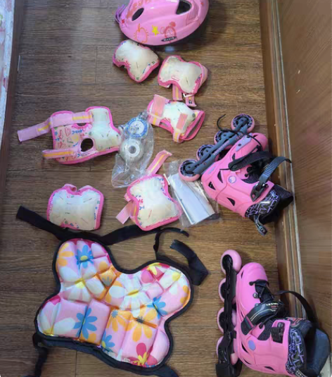 轮滑鞋 瑞士micro迈古溜冰鞋儿童平花鞋...