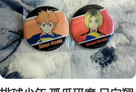 排球少年 孤爪研磨 日向翔阳 星河动漫国谷...