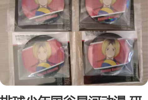 排球少年国谷星河动漫 研磨共4点 标价可直...