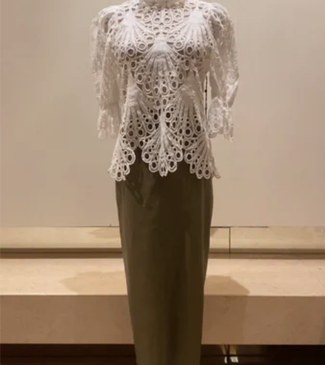 包邮牛油果绿PU皮裙半裙中裙 上衣   已...