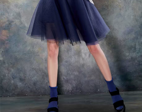 转卖妖精的口袋 蝴蝶谷少女 夏装女系带蝴蝶...