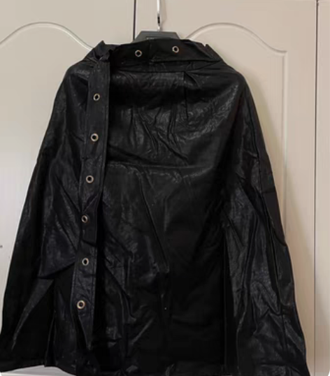 包邮全皮质收腰半身A字中裙 感兴趣的话点“...