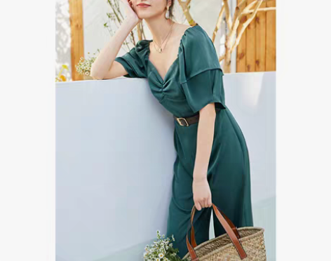 转卖伊芙丽高腰薄款复古连体裤2021新款韩...