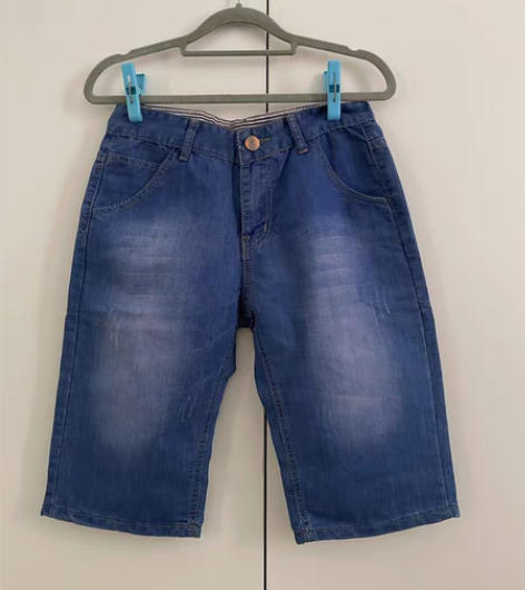 包邮弹力夏季薄款牛仔短裤男五分休闲牛仔裤子...