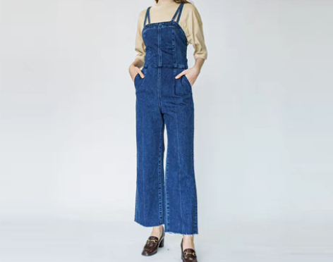 转卖MOUSSY 春秋纯色休闲毛边直筒双背...