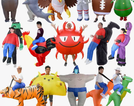 转卖年会创意节目演出道具人偶服装成人搞笑搞...