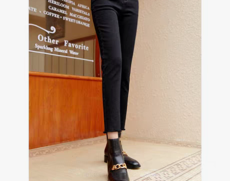 转卖【李佳琦直播间】加绒牛仔裤女2021秋...