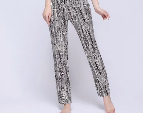 包邮女士棉麻裤 夏秋可穿透气有口袋长裤 提...