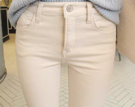 转卖加绒牛仔打底裤女外穿2018秋冬新款高...