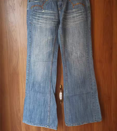 包邮经典牛仔蓝 28码 微喇牛仔裤 感兴趣...