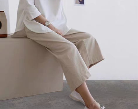 转卖孕妇裤子夏季薄款外穿宽松棉麻裤潮妈春夏...