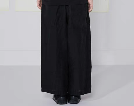 包邮蓬马棉麻裤 尺码:140 买小了，洗过...