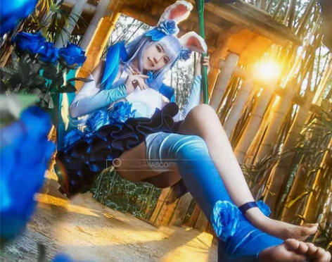 包邮全新王者荣耀公孙离花间舞cos服下单包...