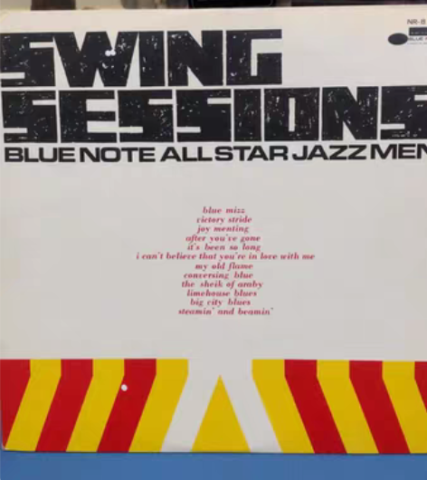 包邮A3 摇摆爵士黑胶唱片LP，blue ...
