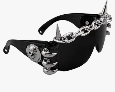 包邮Remake 摇滚朋克柳丁眼镜墨镜 暗...