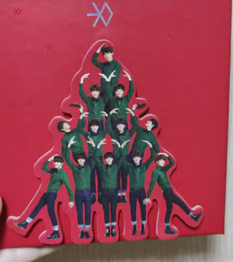 包邮exo专辑十二月的奇迹 九成新，音乐商...