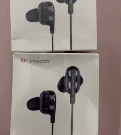 包邮兰士顿 D4重低音炮四核双动圈耳机 3...