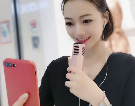 转卖F1声卡唱歌手机专用k歌神器电容麦克风...