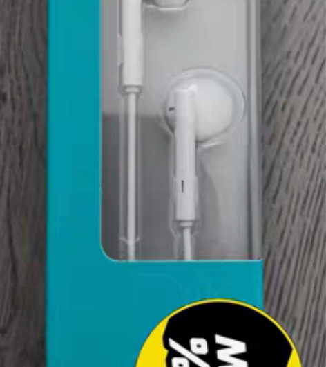 荣耀半入耳式耳机，AM115，具有线控功能...