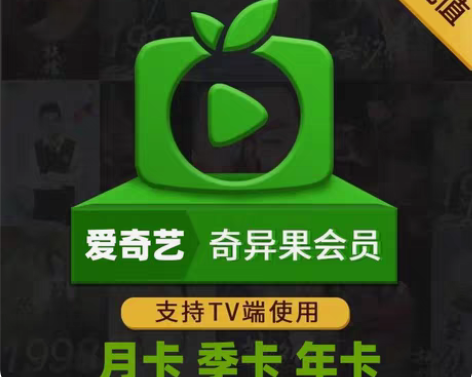 爱奇艺白金会员银河奇异果TV年卡372天/...