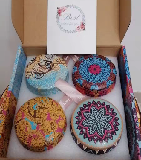 全新!香薰蜡烛精油熏香安神助眠小众室内持久...