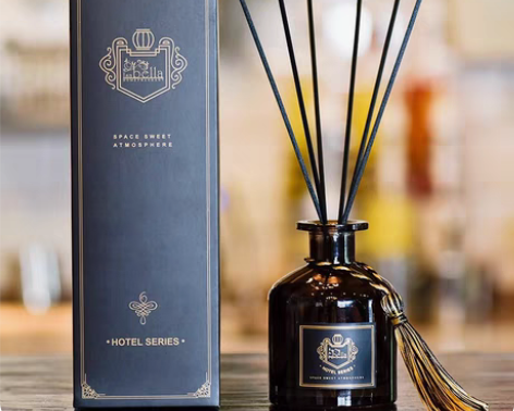 香薰精油套装无火香薰酒店藤条熏香家用室内房...