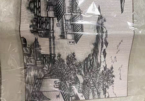 包邮苏绣画 基本全新￥60