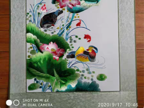 包邮清仓刺绣画，尺寸50*70，手机照实物...