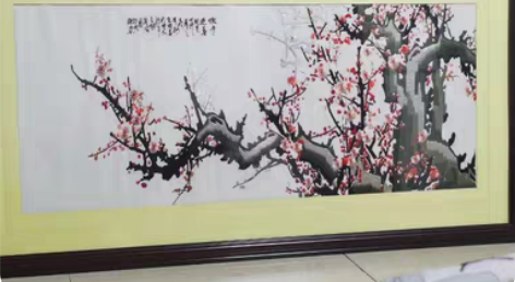 刺绣画，公司壁画，家里客厅也能放，130*...