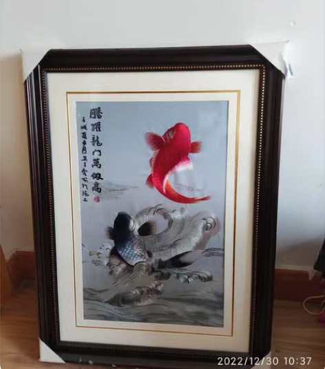闲置刺绣挂画,全新,价格合适就出 感兴趣的...