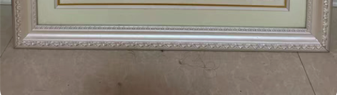 出一副纯手工刺绣画，已裱框 65cm*65...