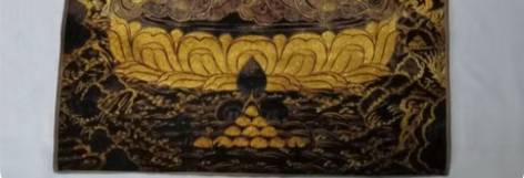 包邮转让唐卡刺绣画金刚萨锤菩萨藏佛唐卡刺绣...