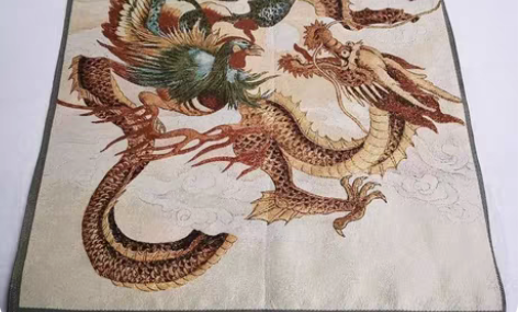 包邮【转让，全品)】高价买的，龙凤吉祥唐卡...