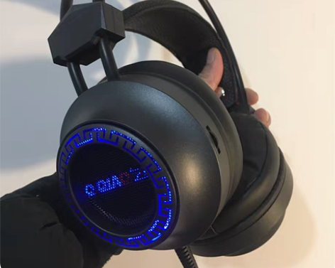 包邮7.1声效电竞游戏耳麦usb借口耳机固...