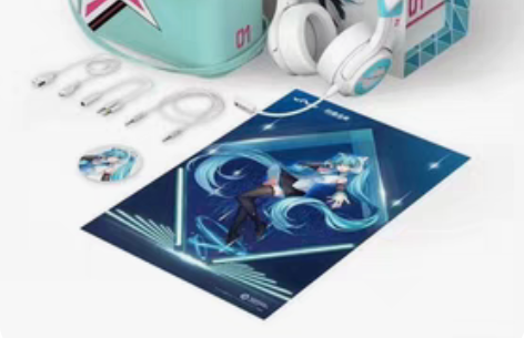 初音未来妖舞联名耳机/蕾姆联名/小樱联名耳...