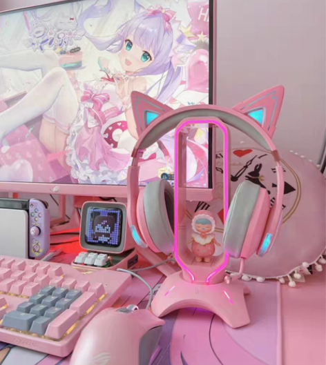 【网红同款】蓝牙猫耳朵耳机妖舞头戴式无线动...