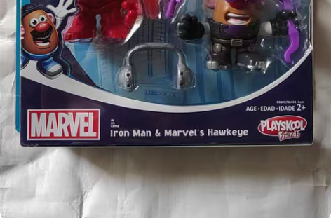 包邮孩之宝土豆先生玩具 漫威钢铁侠鹰眼 人...