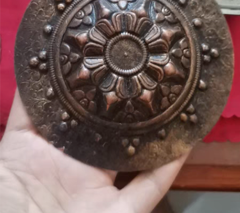 包邮臧传明清锤揲錾刻工艺鎏金铜器，喜欢的来...