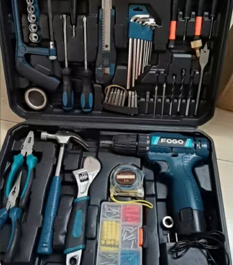 包邮(清仓捡漏)富格12V充电电钻 五金工...