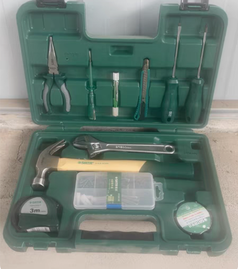 世达工具箱套装21件DY06501，卷尺摔...
