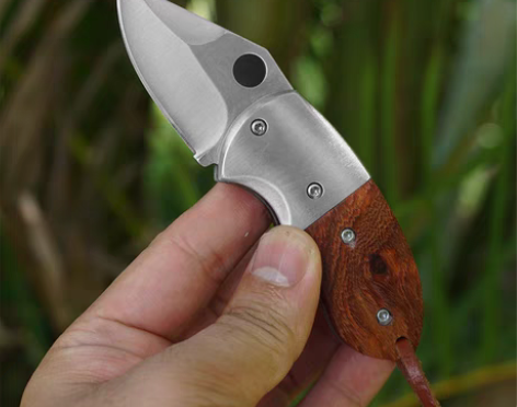 包邮拆快递折叠刀水果刀户外用品折叠刀送尾绳...