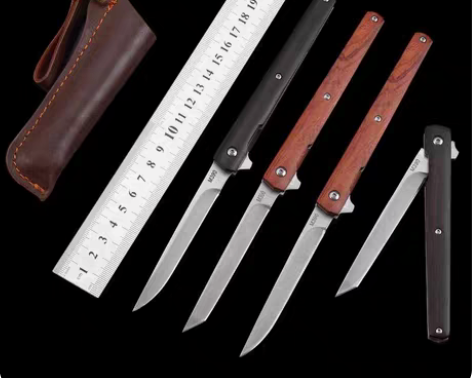 包邮高硬度锋利小刀具防身冷兵器随身氚气军刀...