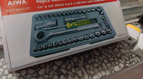 包邮AIWA套筒工具箱，随车工具，型号齐全...