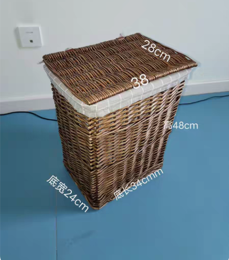 包邮现货，全新长期出售，藤编收纳框，28一...