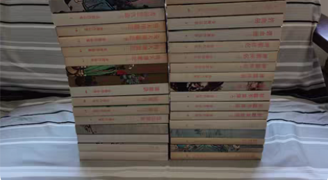 包邮八十年代金庸武侠小说作品集全套36册，...
