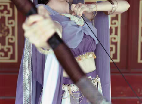 捌伍柒原创琼瑶公主异域风敦煌飞天改良汉服女...