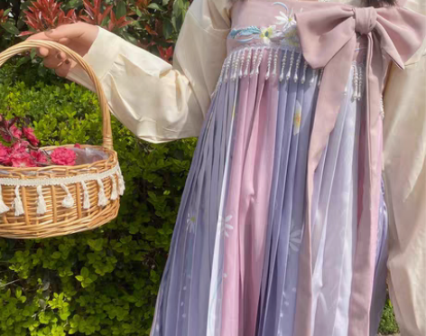 转卖【朝花夕拾】原创改良汉服女汉元素春夏对...